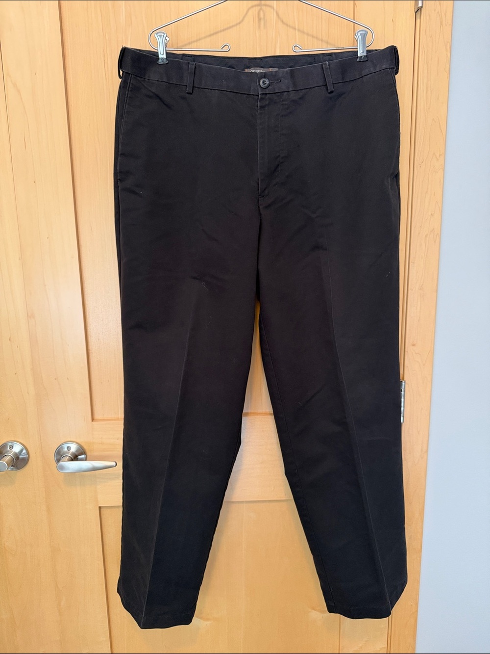 Dockers D4 Men's Black Slim Straight Chino Pants